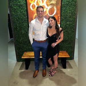 Norma kamali tara side drape gown